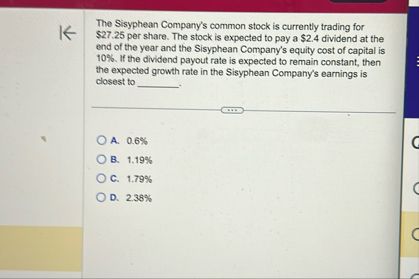 The Sisyphean Company's common stock is currently