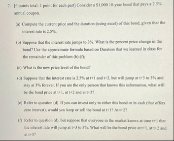 Please solve parts c - f from the question below.