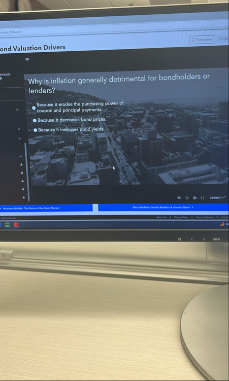 colver / 9 9 3 / wanh ond Valuation Drivers