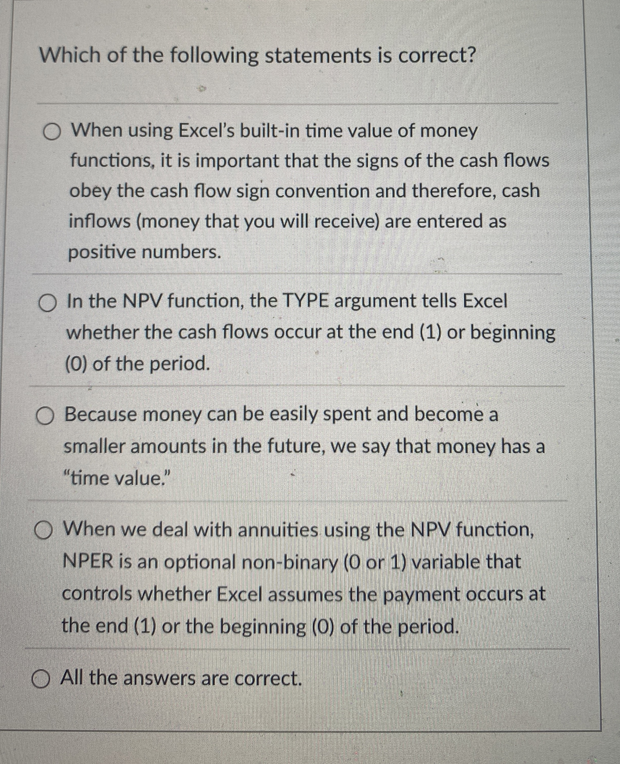 Which of the following statements is correct?