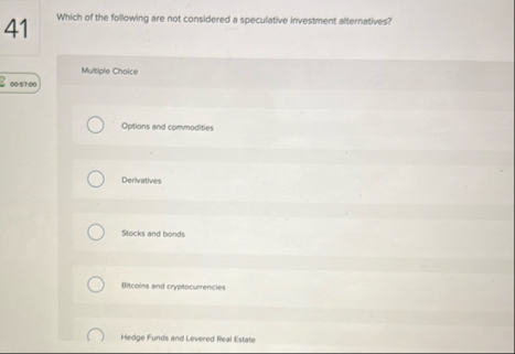 4 1 Which of the following are not considered a