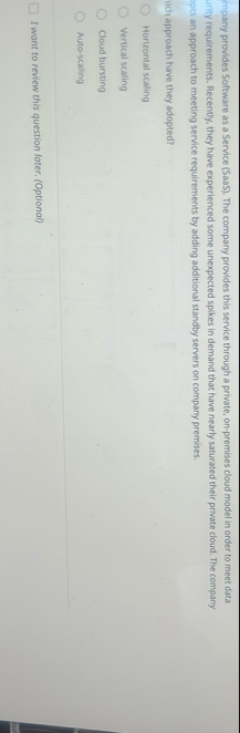 impany provides Software as a Service ( SaaS ) ,