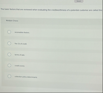 Sines The basic factors that are reviewed when