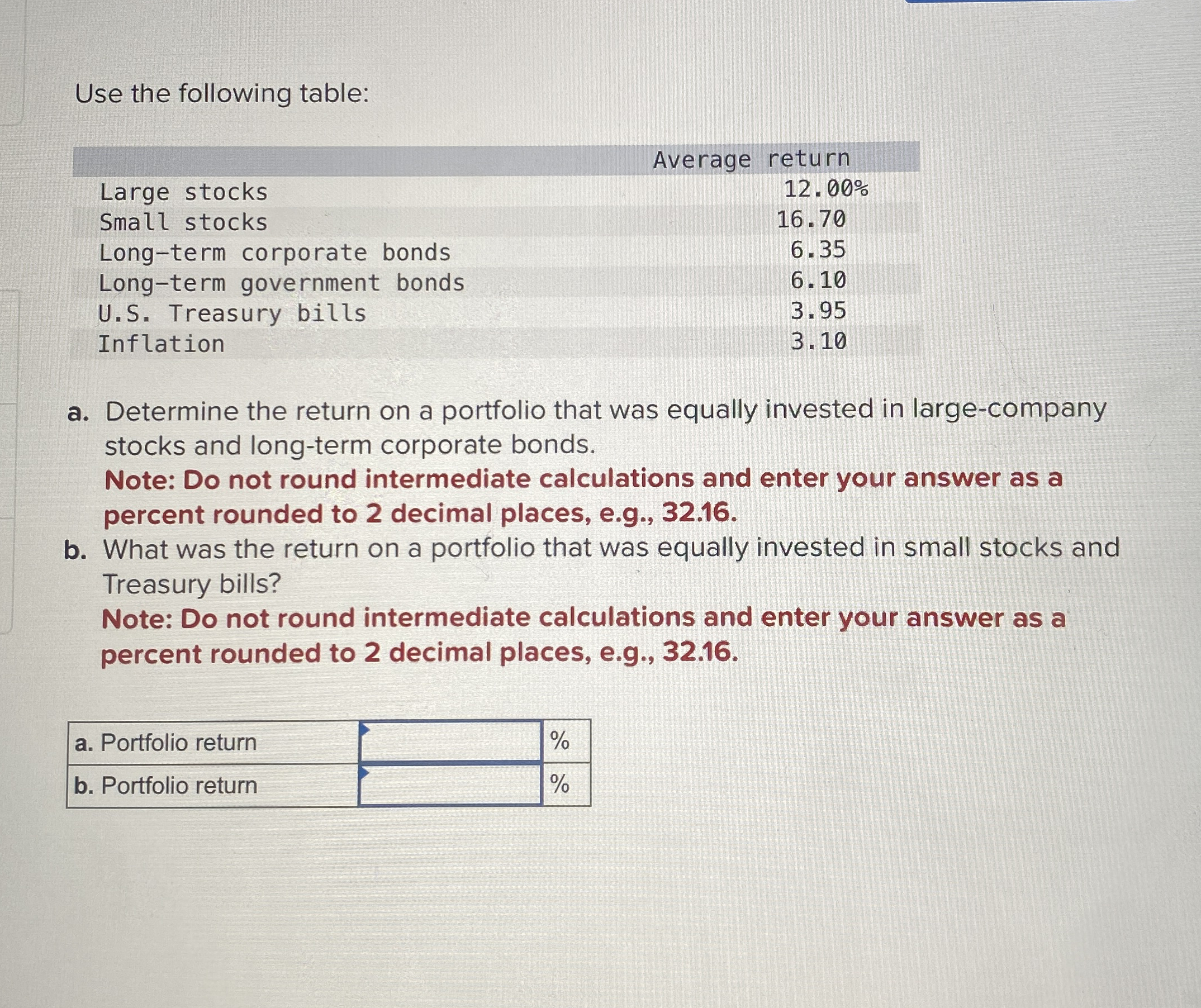 Use the following table: \ table [ [ , Average