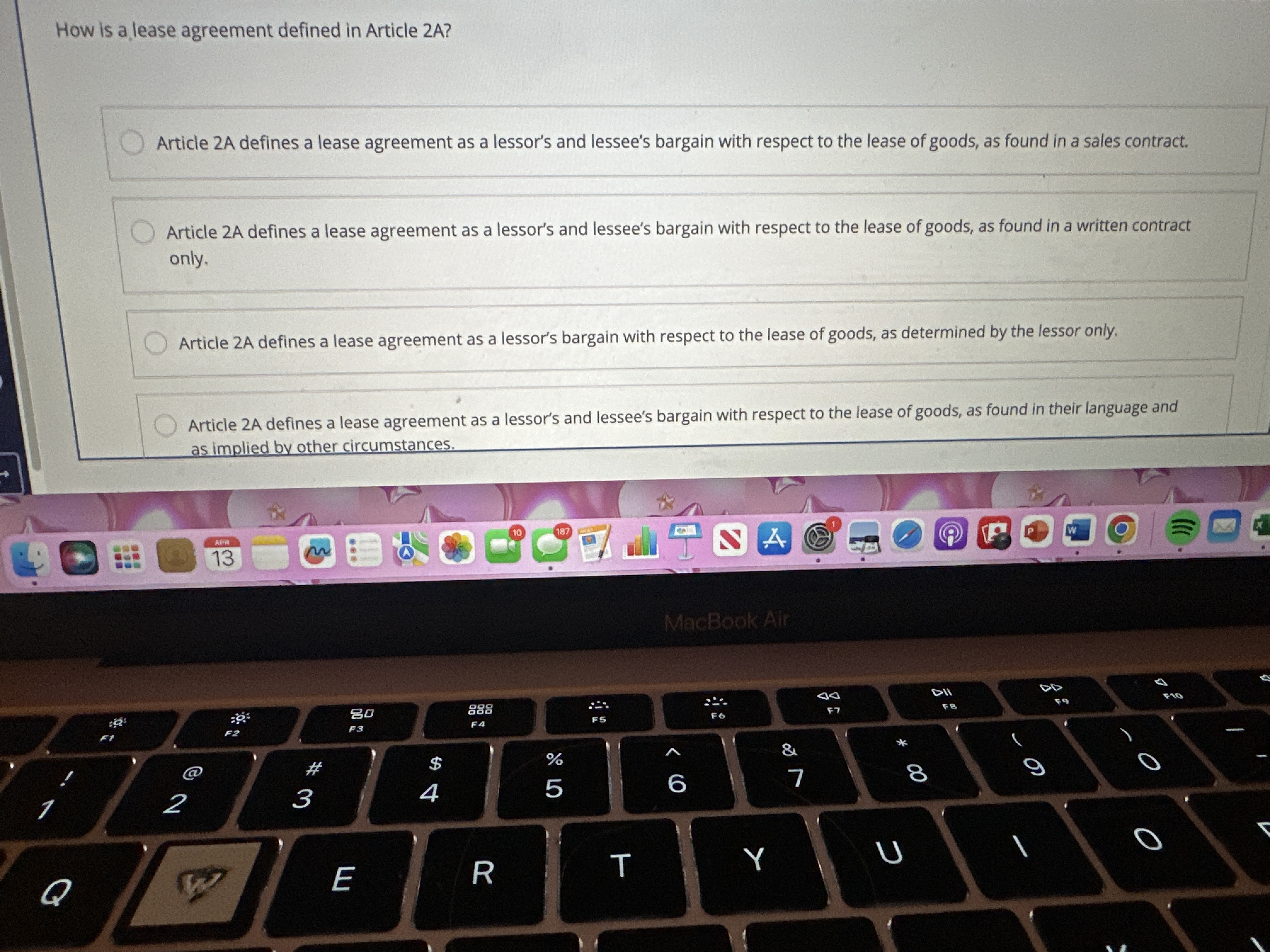 How is a lease agreement defined in Article 2 A ?