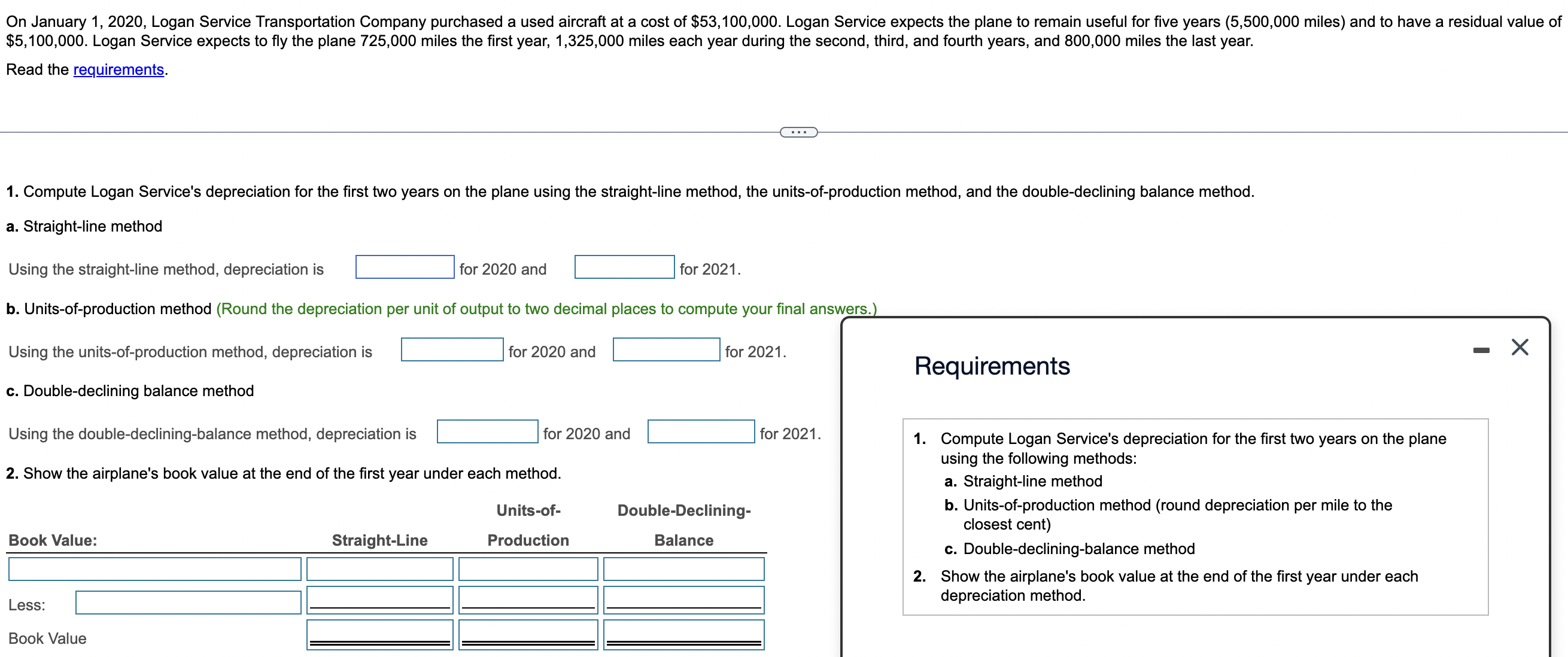 \ ( \ $ 5 , 1 0 0 , 0 0 0 \ ) . Logan Service