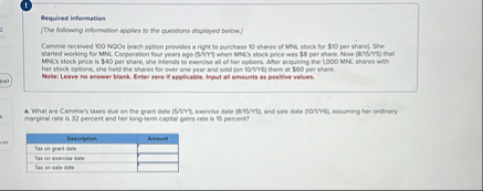 1 Aequired information [ The following