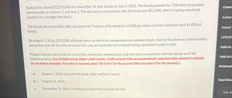 Surland inc, issued $ 2 , 5 2 0 , 0 0 0 of