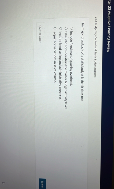 ter 2 3 Adaptive Learning Review 2 3 . 1