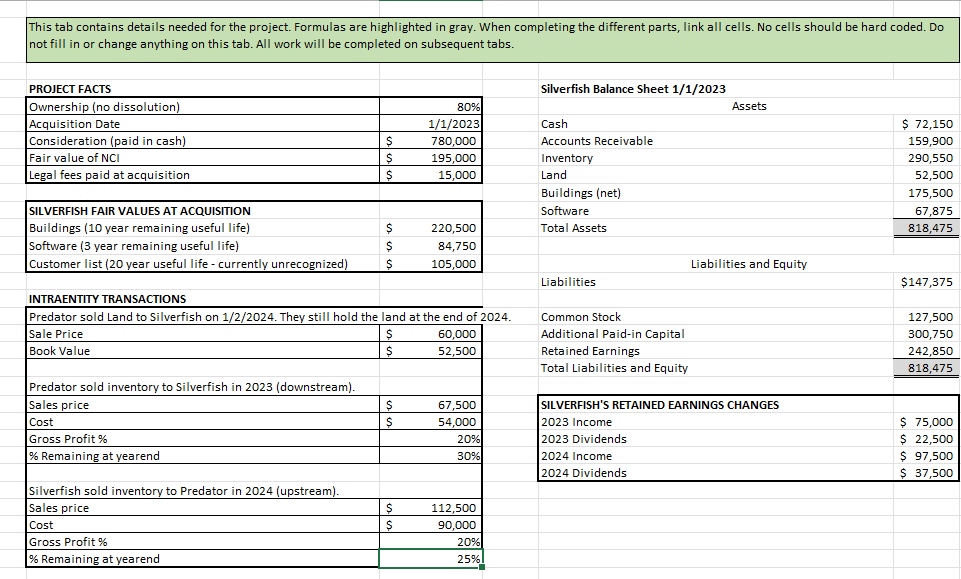 1 . Complete the fair - value allocation