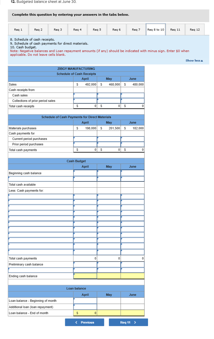 Please help fill in the blanks for the req but I