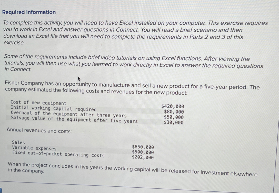 Help please!!!! Required information To complete