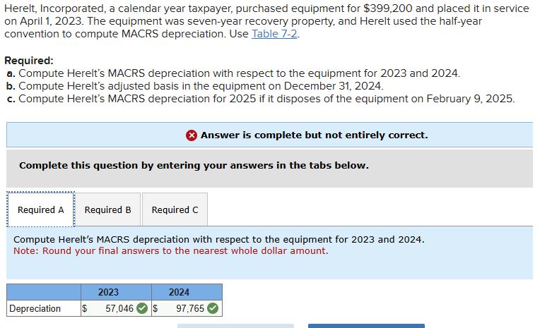 Herelt, Incorporated, a calendar year taxpayer,