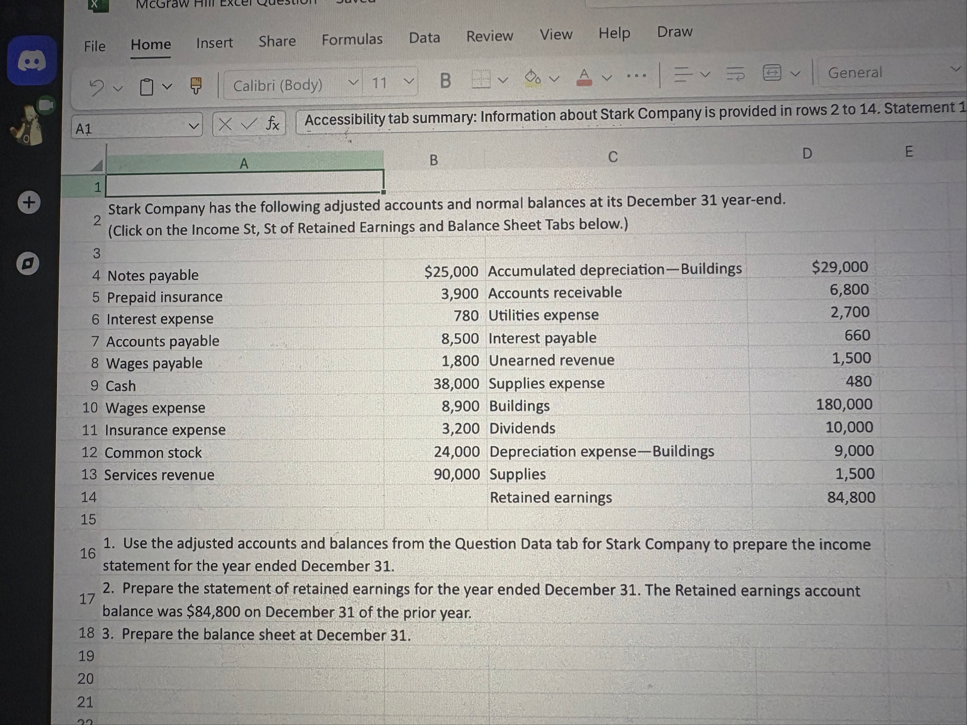 General File Home Insert Share Formulas Data