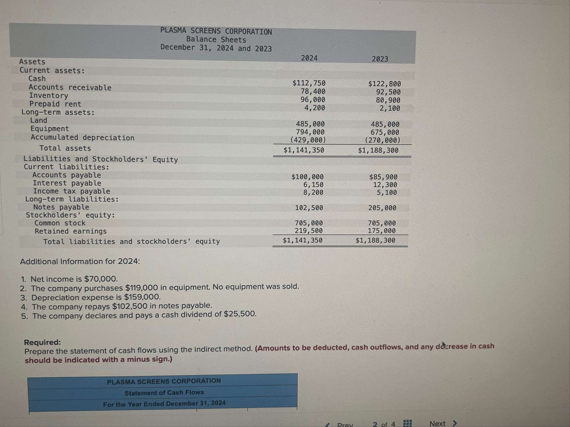\ table [ [ PLASMA SCREENS CORPORATION ] , [