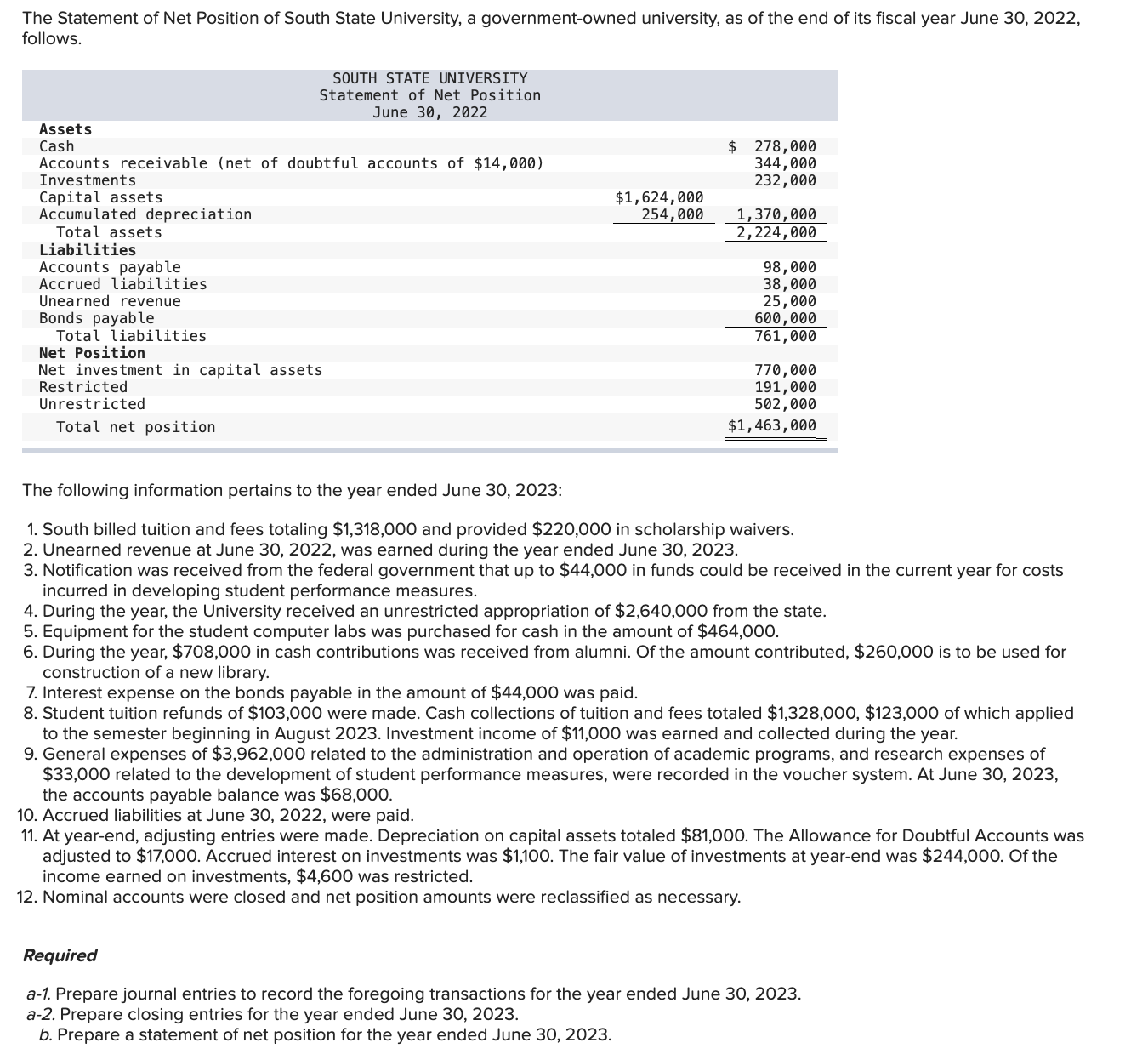 Req a 1 Prepare journal entries to record the
