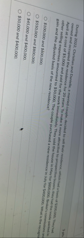 During 2 0 2 2 , Christian and Danielle, a