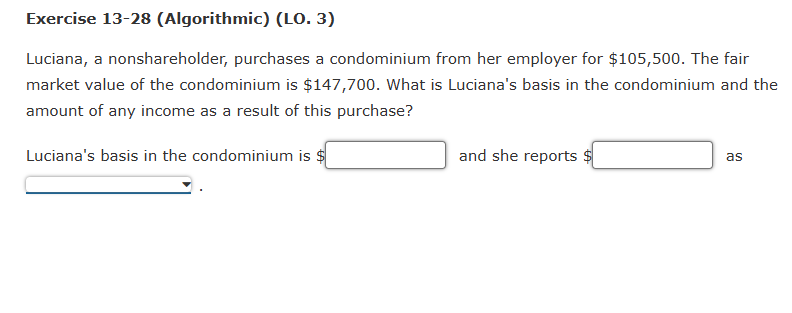 Exercise 1 3 - 2 8 ( Algorithmic ) ( LO . 3 )