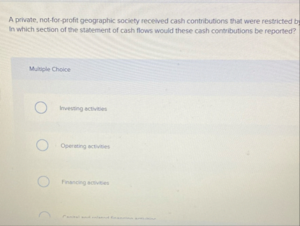 A private, not - for - profit geographic society