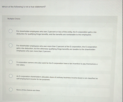 Which of the following is not a true stabement?