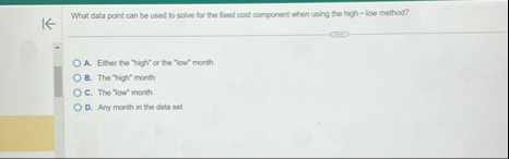 What data point can be used to solve for the fred