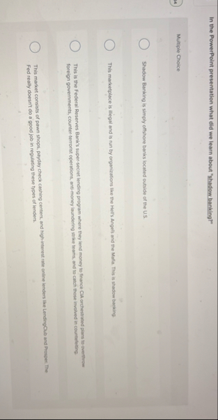 In the PowerPoint presentation what did we learn