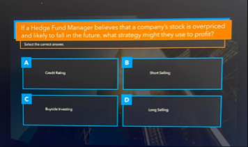 If a Hedge Fund Manager belrues that a company /