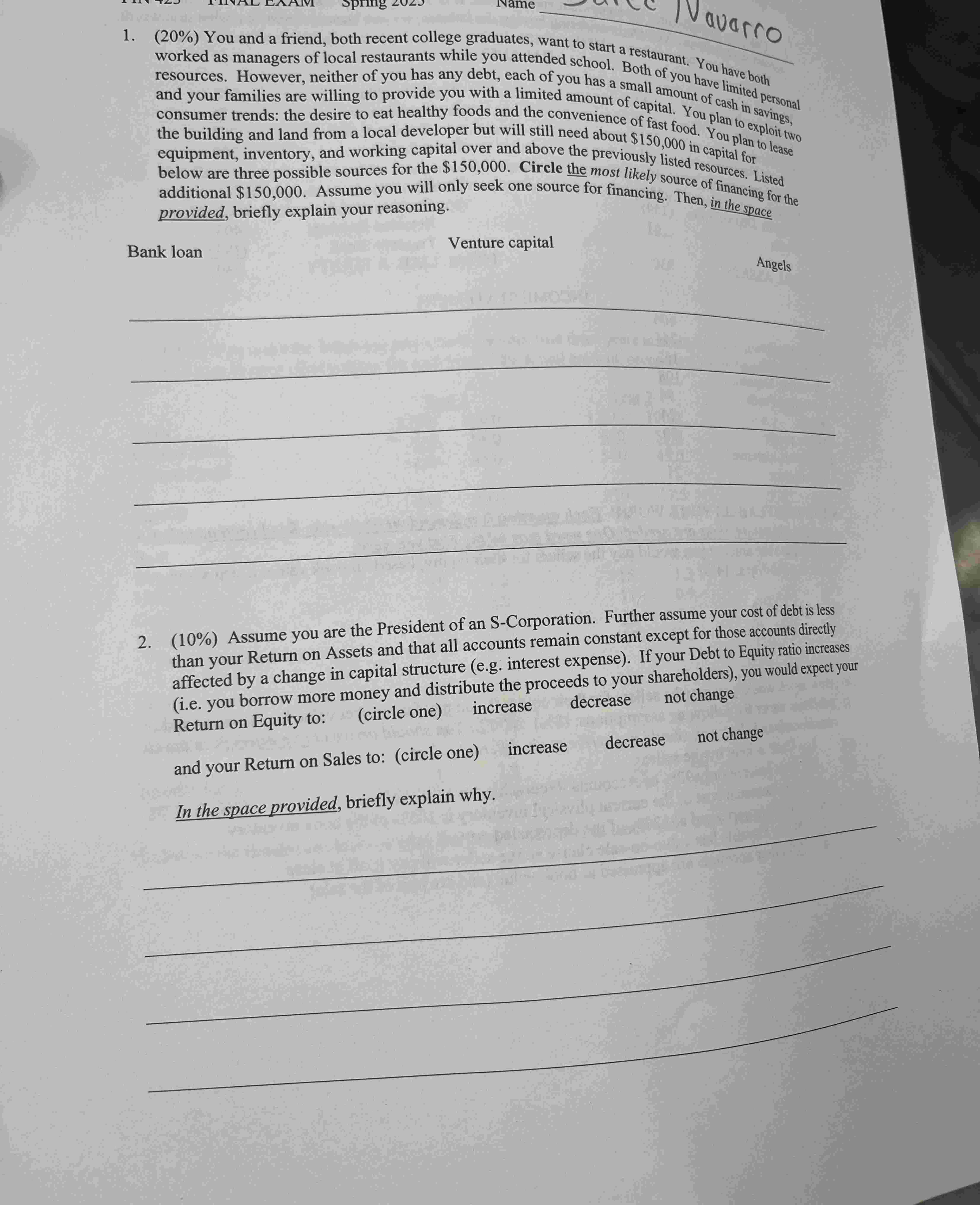 1 . \ ( ( 2 0 \ % ) \ ) You and a friend, both