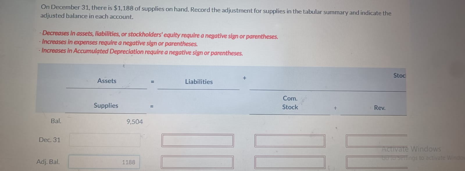 On December 3 1 , there is \ ( \ $ 1 , 1 8 8 \ )