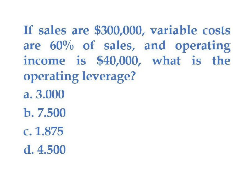 I need help with this general accounting question