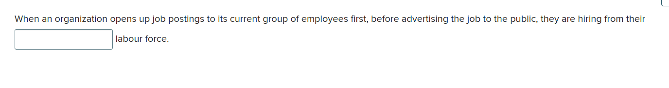 dfdf When an organization opens up job postings