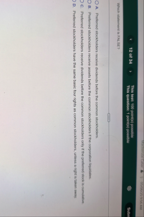 Mackerzae Cater 0 5 0 6 ? 2 5 9 : 5 6 A M 1 2 of