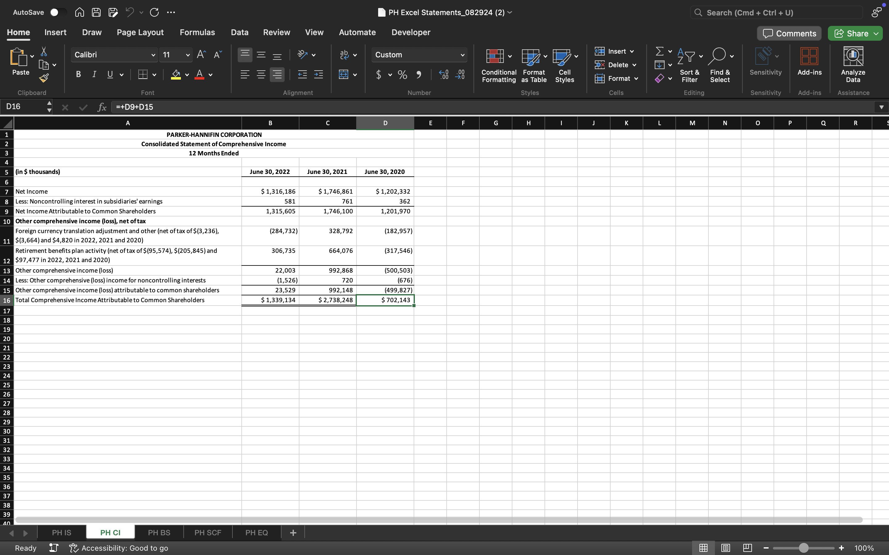 Question 1 Ongoing Analysis Project An important