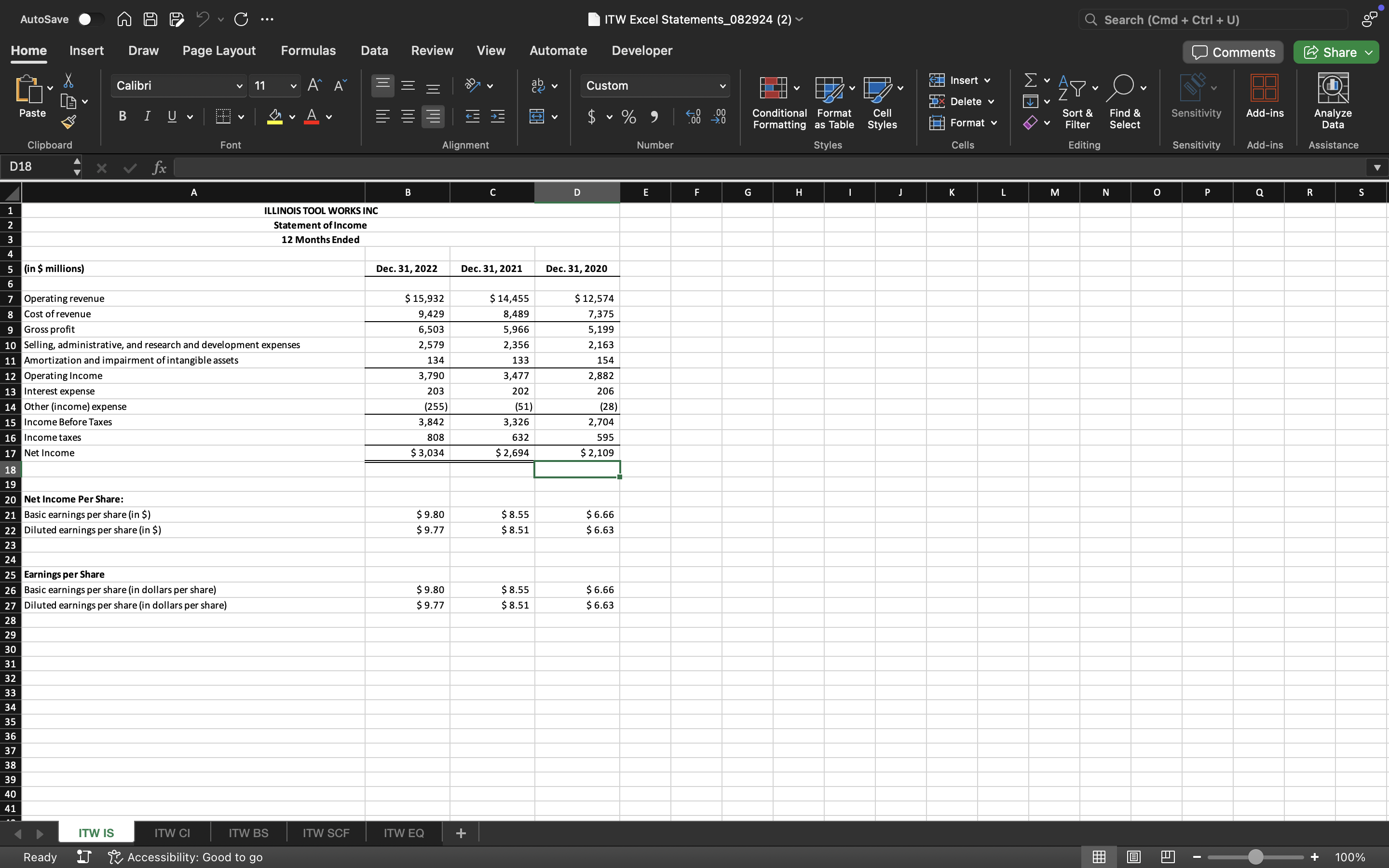 Question 1 Ongoing Analysis Project An important