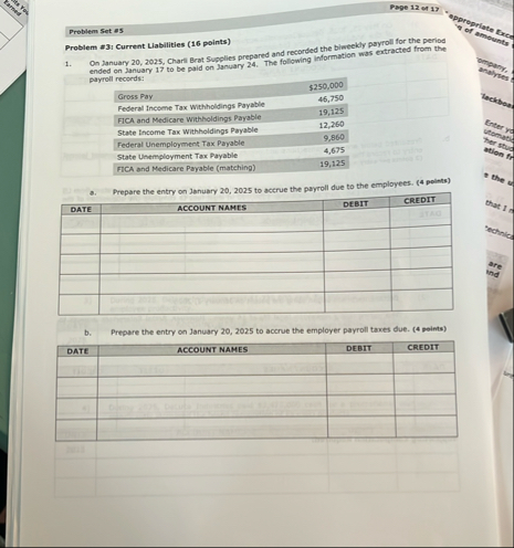 Pape 1 2 of 1 7 Problem Set as Problem a 3 ,