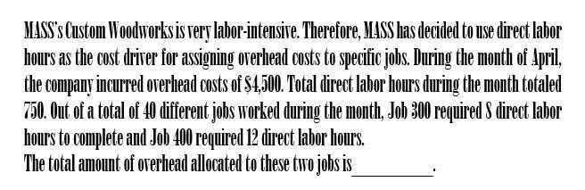 Mass's custom woodworks is very vabor- intensive,