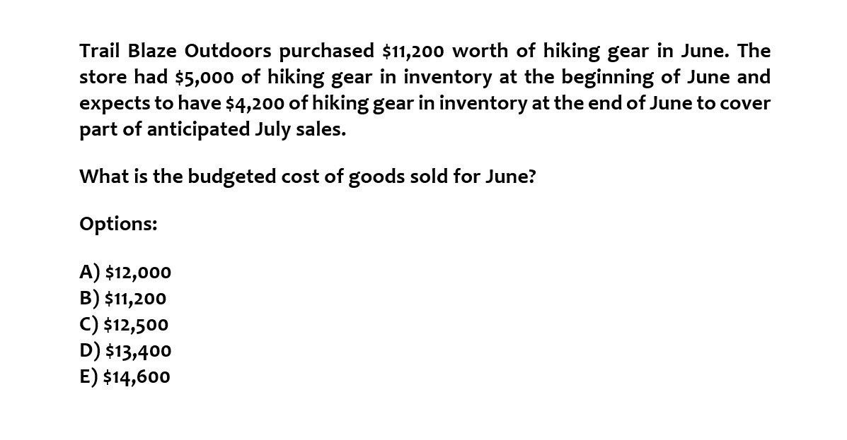 I need help with this general accounting problem