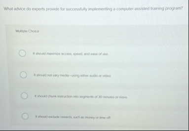 What advice do experts provide for successfuly