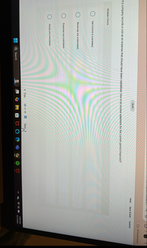 All Bookmarks 5 1 0 Help Sove 8 Ext Submt If a