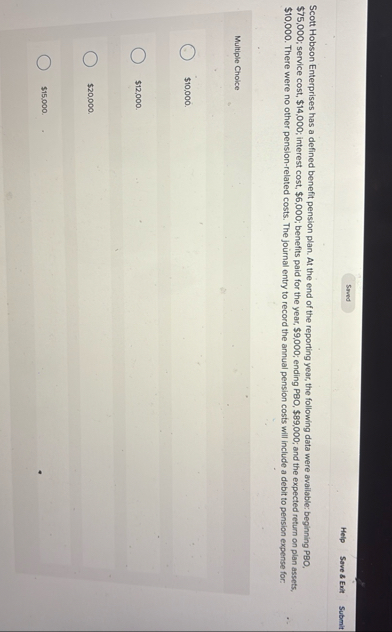 Help Save 8 Exit Submit Scott Hobson Enterprises