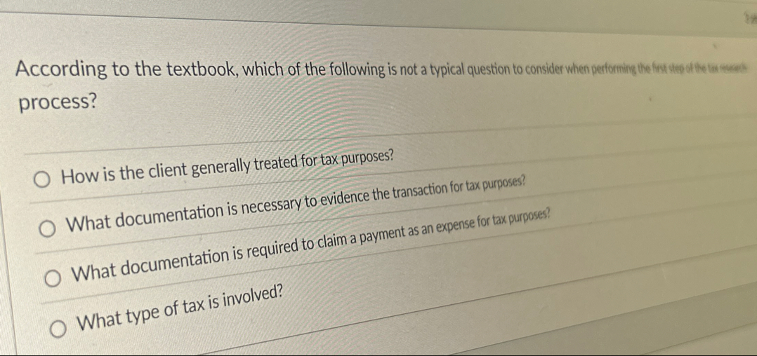 process? How is the client generally treated for