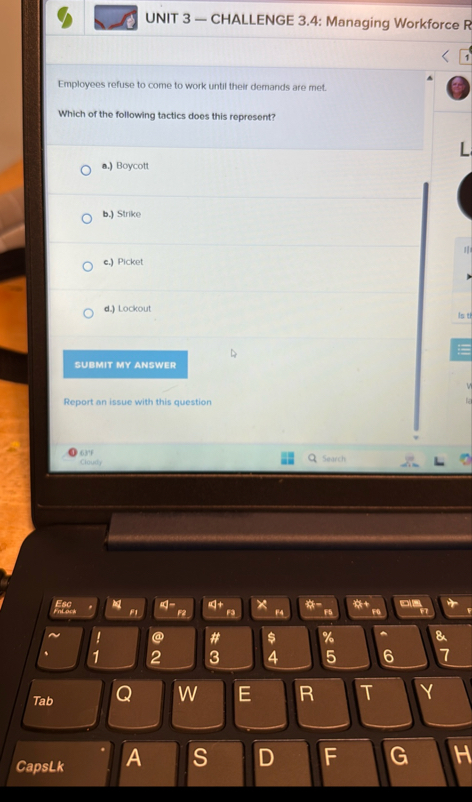UNIT 3 - CHALLENGE 3 . 4 : Managing Workforce