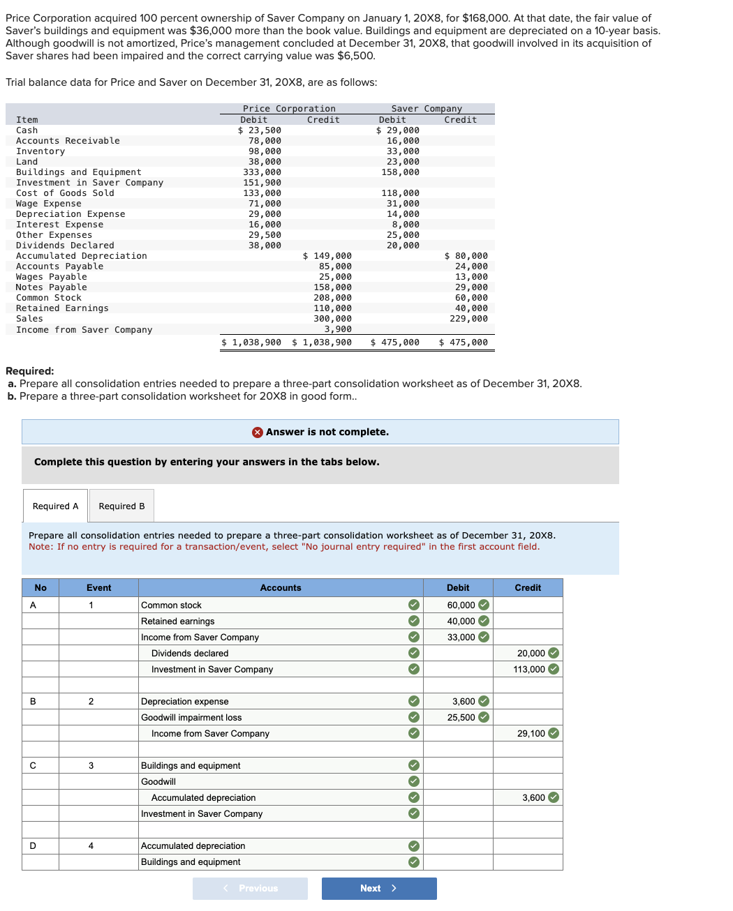 Please help me solve the rest of this problem it