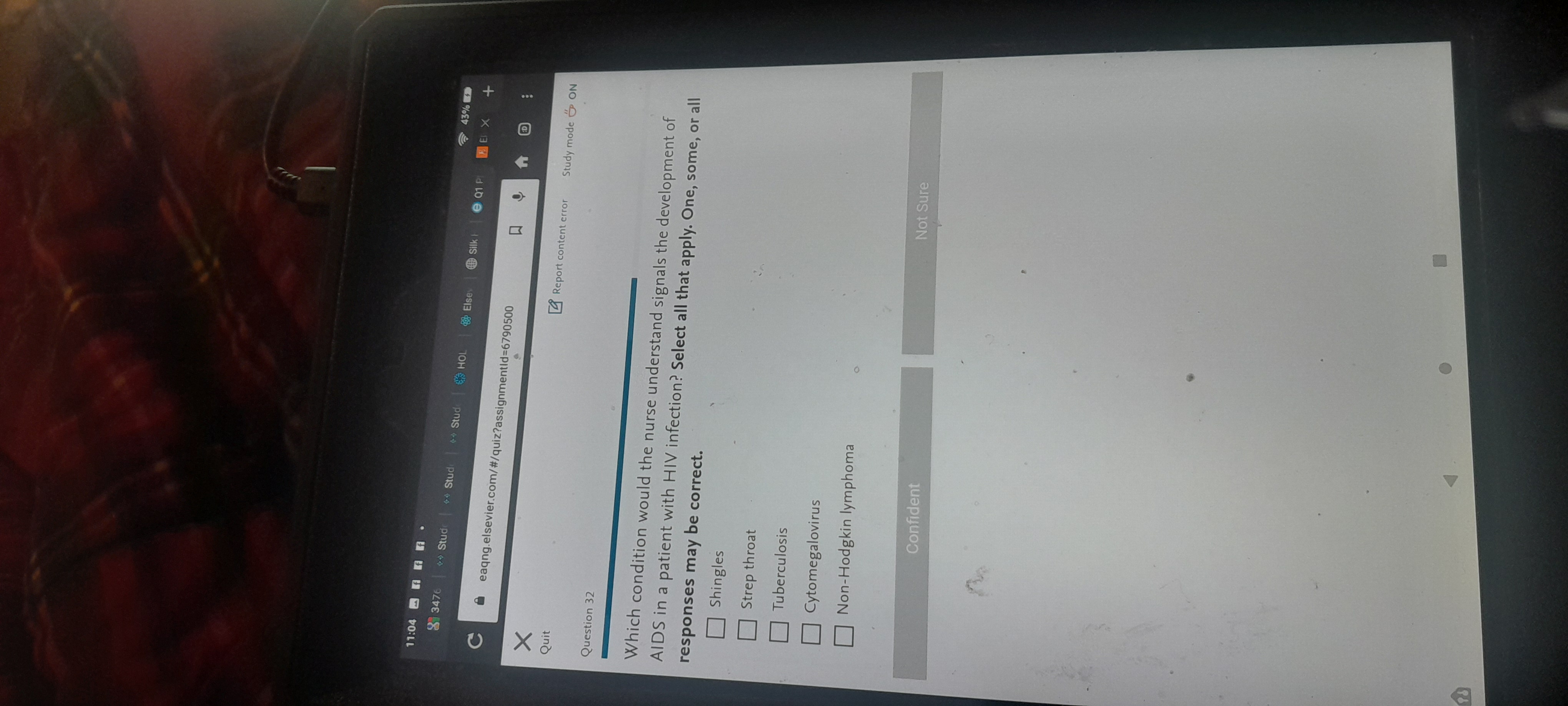 A 11:04 ff ff . 43% g 3476 Stud Stud Stud HOL