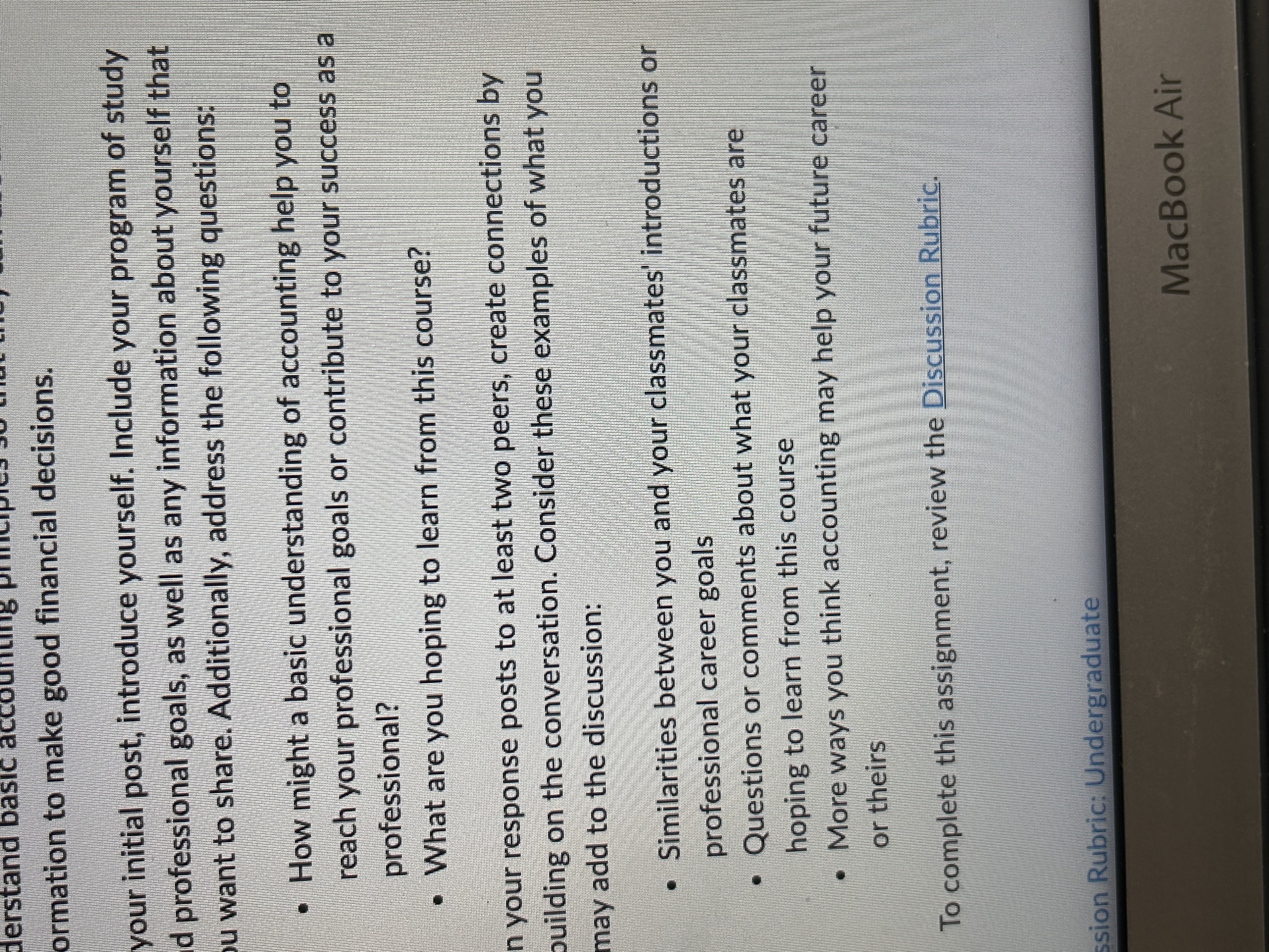 derstand basic accounting pint ormation to make