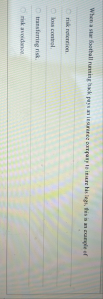 When a star football running back pays an