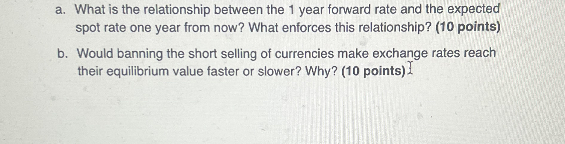 a . What is the relationship between the 1 year
