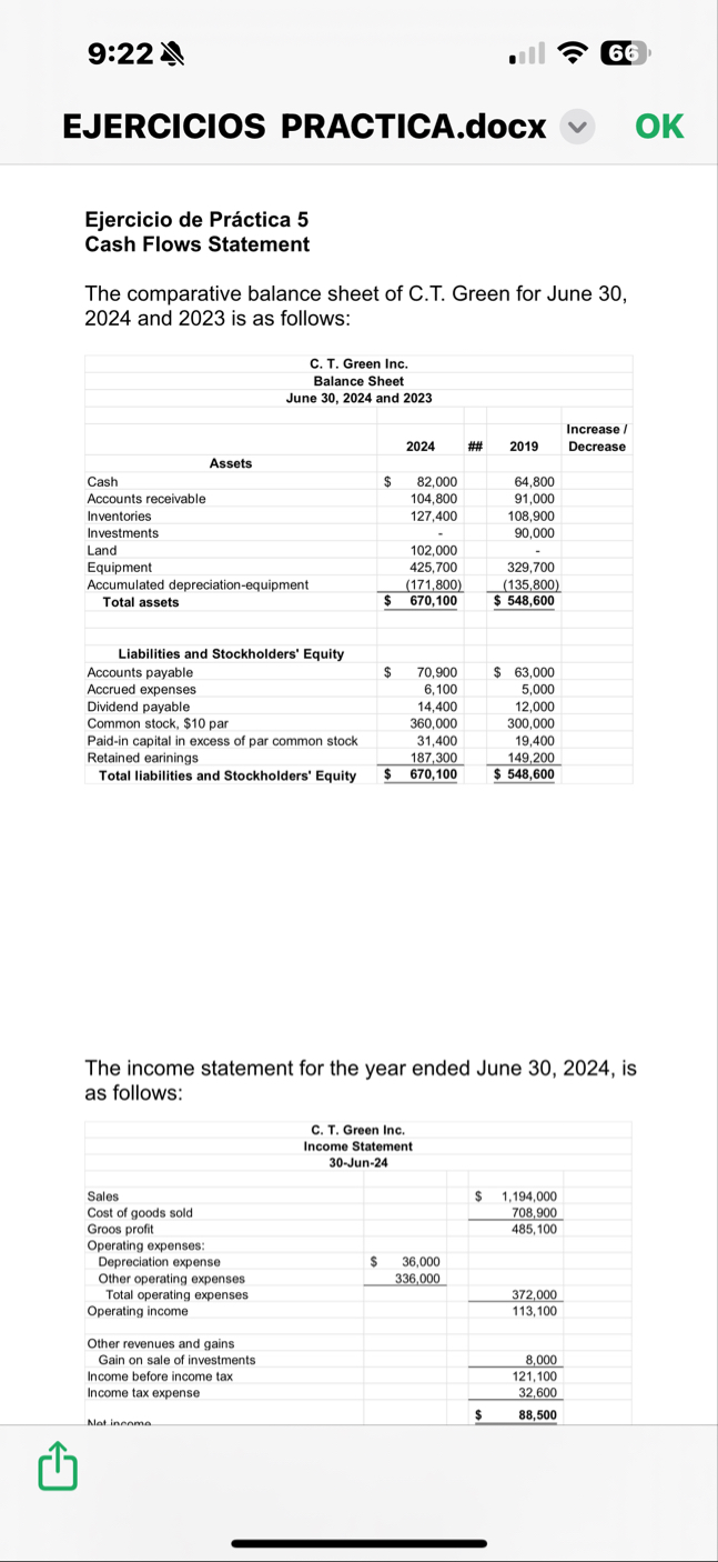 9 : 2 2 EJERCICIOS PRACTICA.docx OK Ejercicio de