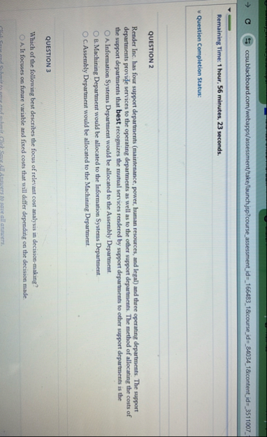 cosu . blackboard.com / webapps / assessment /