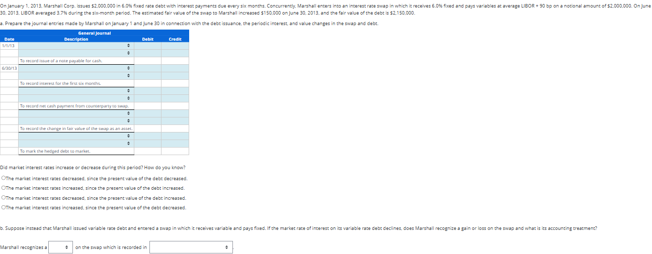 3 0 , 2 0 1 3 , LIBOR averaged \ ( 3 . 7 \ % \ )